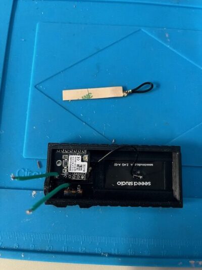 3D-Druck Gehäuse mit Akku und Antenne Bild 2